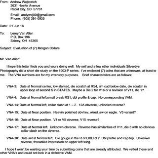Seven 03P VNAs to LVA